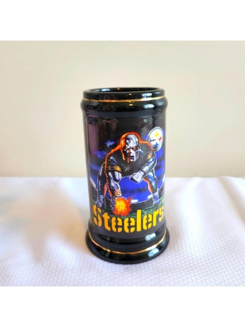 NFL Steelers Black and Gold Mug